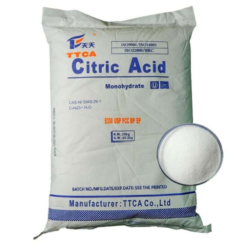 سیتریک اسید citric acid TTCA